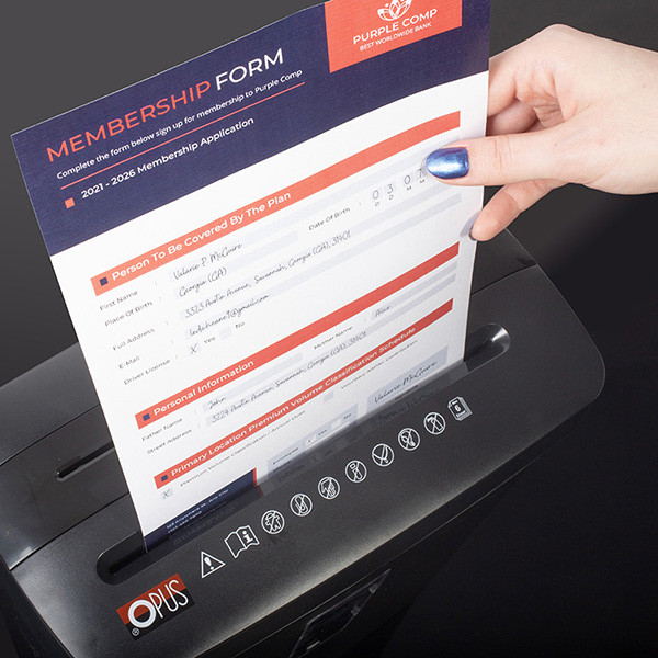 Prosta obsługa i pełna kontrola nad procesem niszczenia