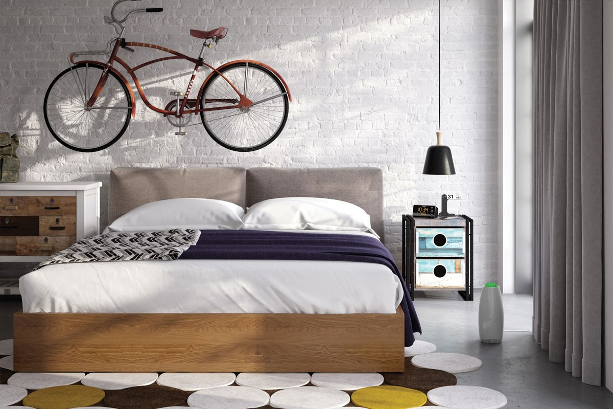 Oczyszczacz powietrza w sypialni