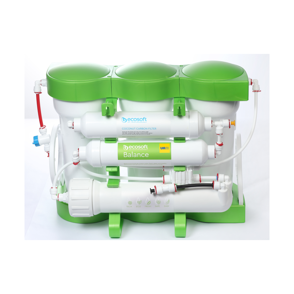 BWT Ecosoft Pure Balance - z pompą, na metalowym stojaku - mineralizacja