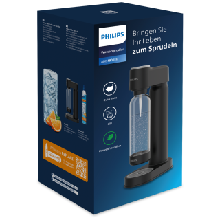 Philips Soda Maker GoZero - czarny saturator ADD4901BK/10 + butla CO2