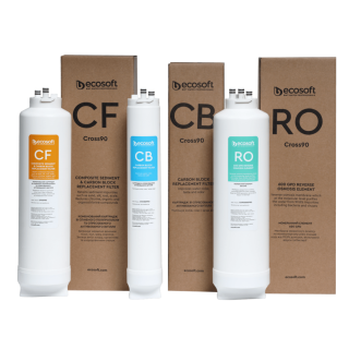 Ecosoft CPVDFRO złożony filtr wstępny do filtra odwróconej osmozy Cross90
